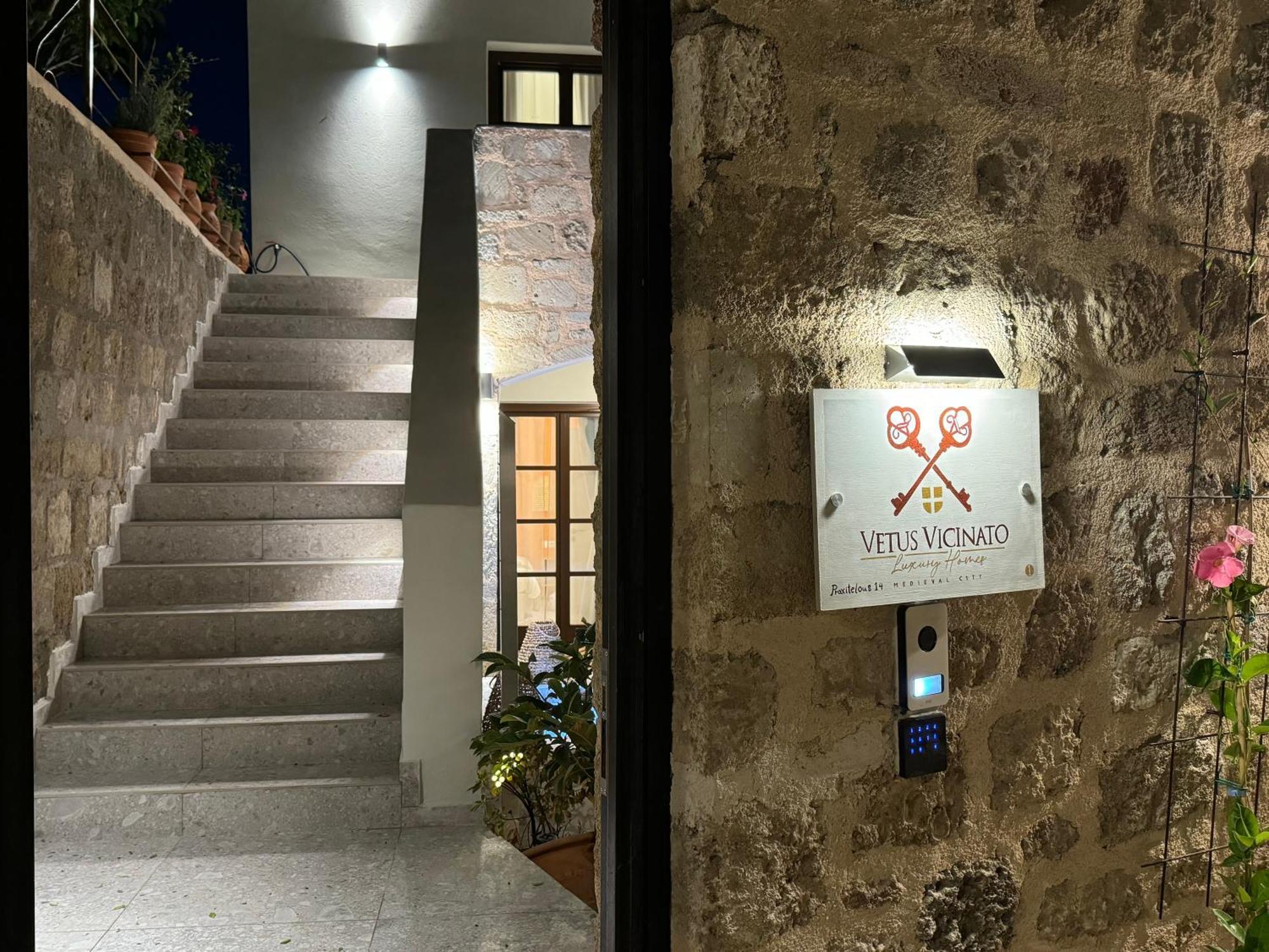 Vetus Vicinato Luxury Homes Rhodes City Eksteriør billede